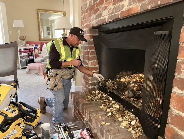 Safe screening installation by North Royalton Chimney Sweep in North Royalton, OH
