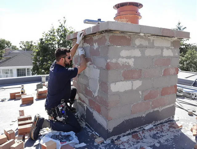 Advanced chimney repair process by North Royalton Chimney Sweep in North Royalton, OH